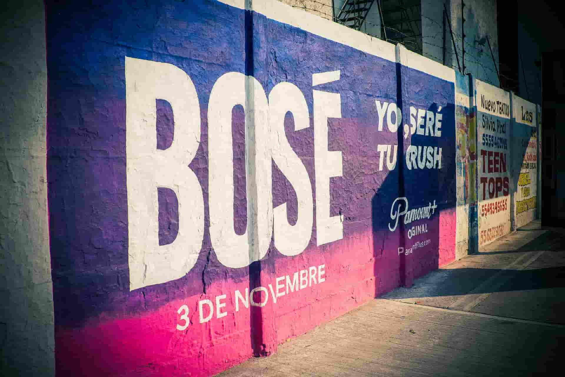 Intervención de espacios en murales