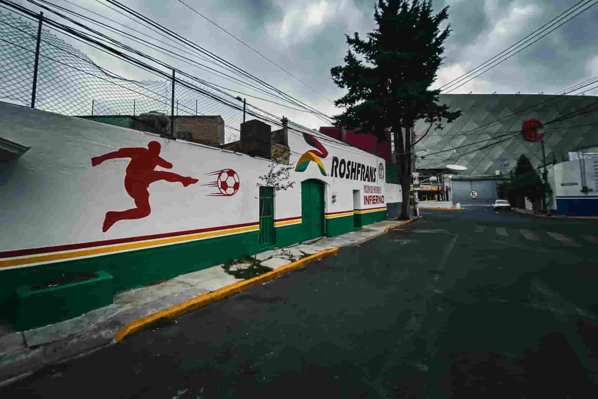 Intervención de espacios en murales