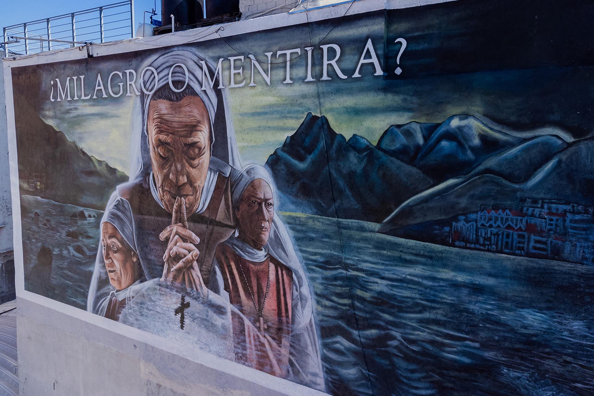 Intervención de espacios en murales